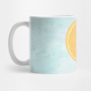 Orange head portrait Mug